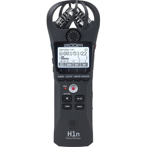 Zoom H1n-VP ručni snimač + Windscreen, AC Adapter, USB Cable & Case - 1